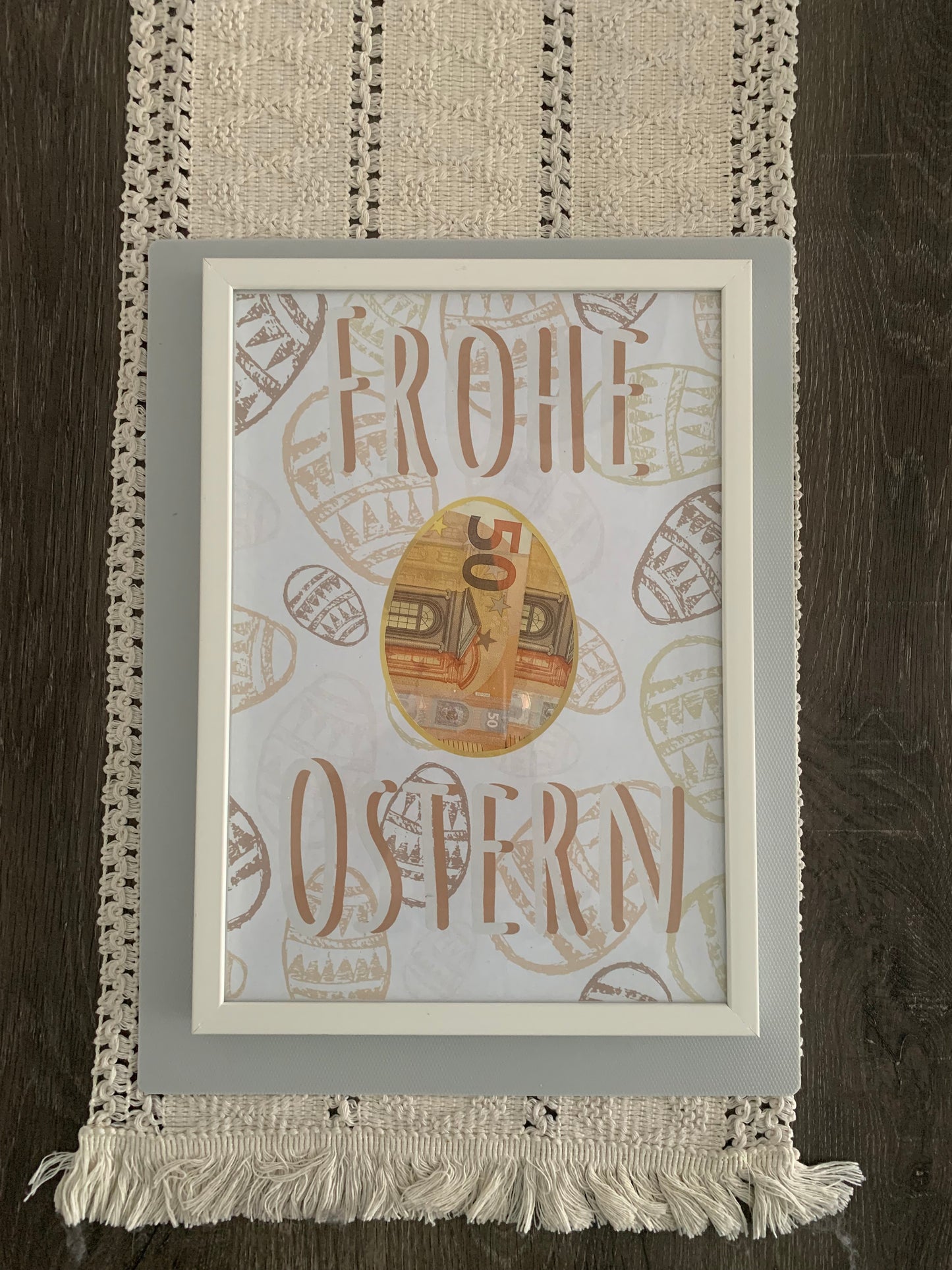 Ostergeschenk zum Ausdrucken, Frohe Ostern, Geldgeschenk, PDF, 2