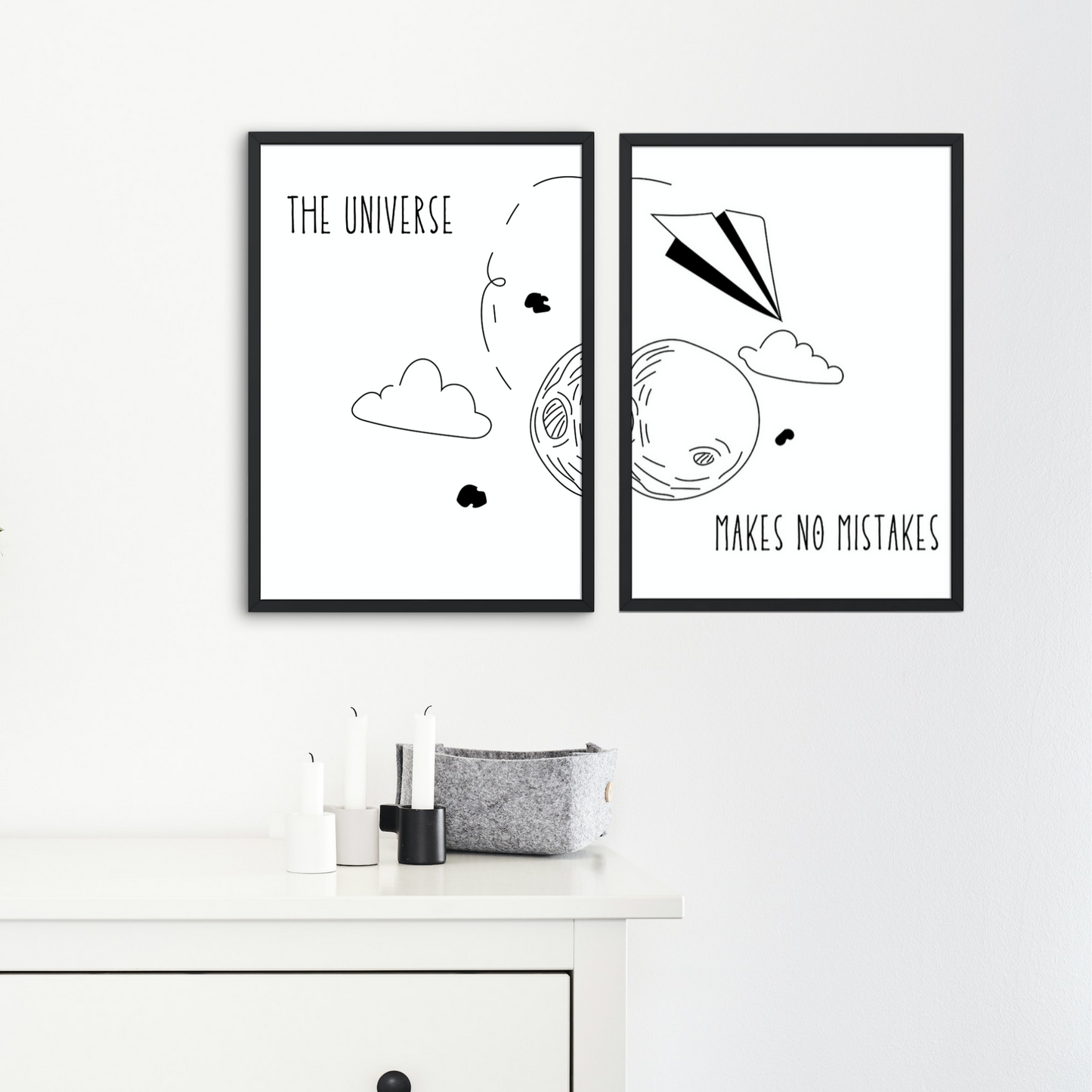 The universe makes no mistakes 1 Poster zum Download