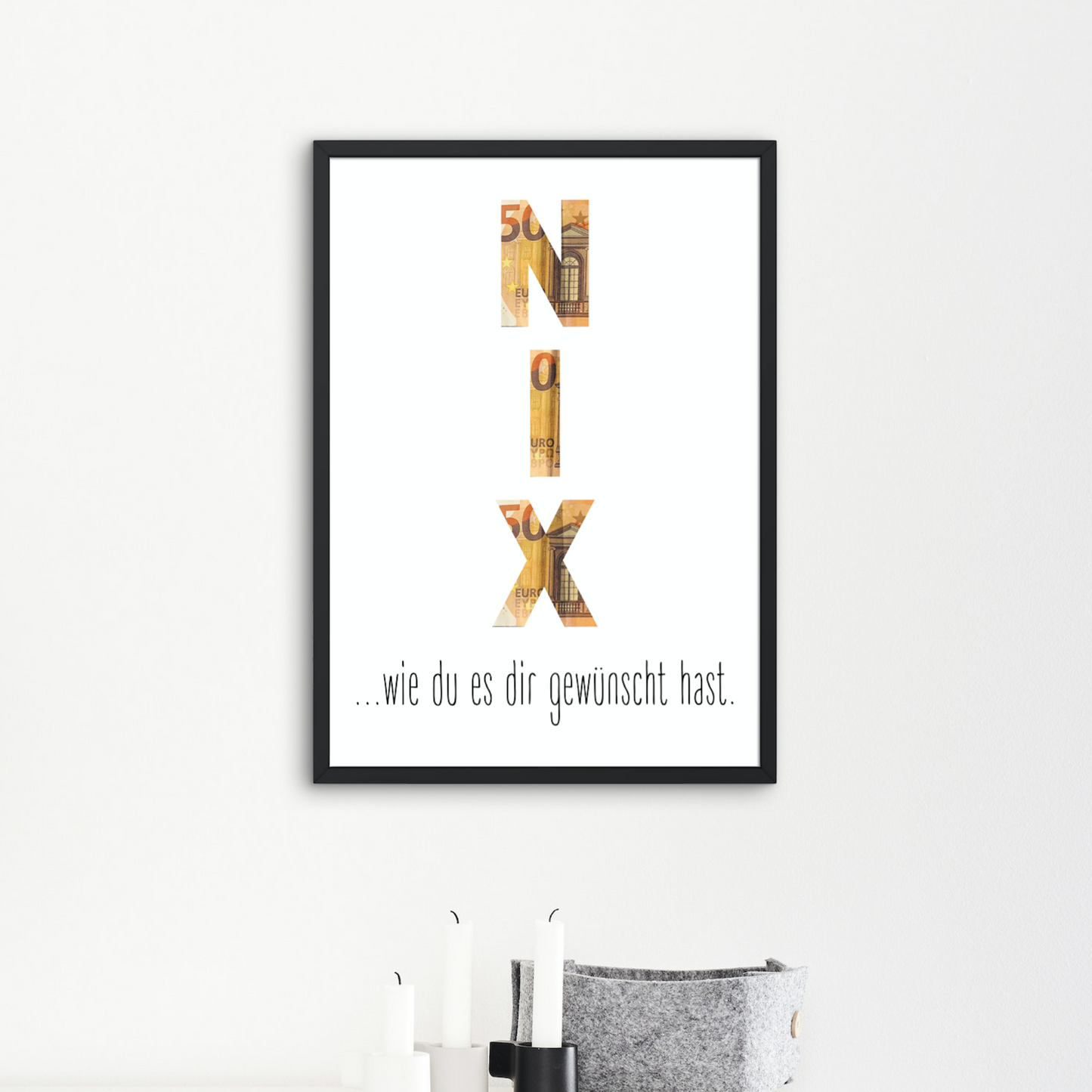 Geschenkidee NIX Geburtstag