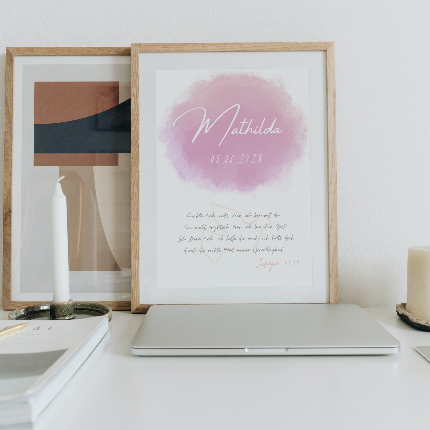 Geschenkidee Taufe, Kommunion, Konfirmation personalisiert Geschenk