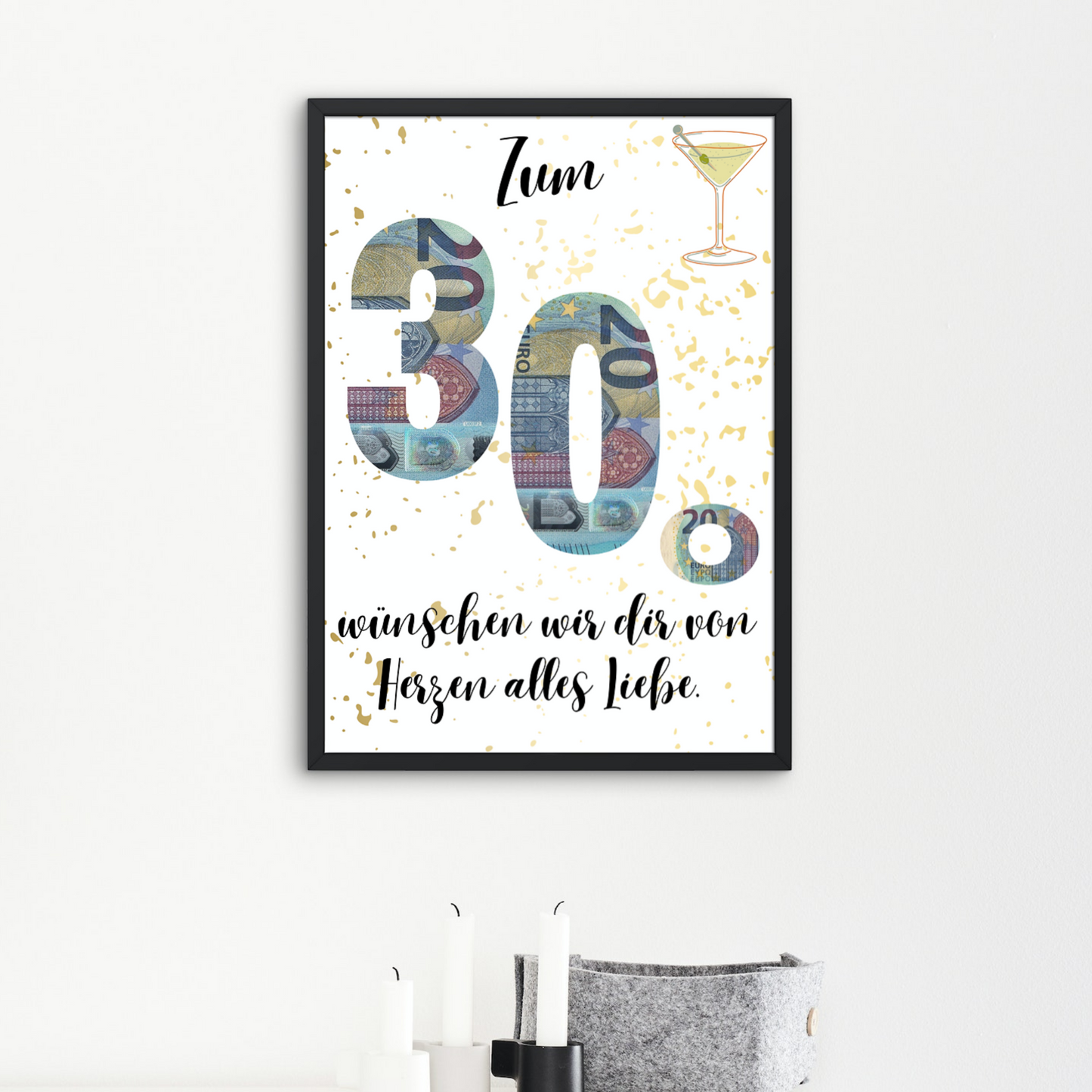 Geschenkidee 30. Geburtstag zum Downloaden