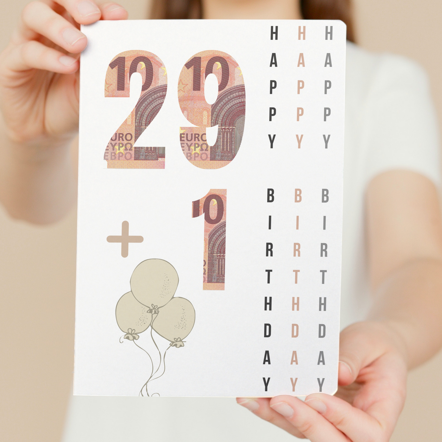Geschenkidee 30. Geburtstag 29 plus 1 zum Downloaden