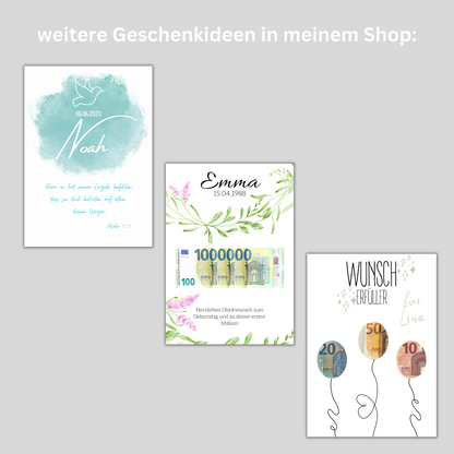 Geschenkidee Bachelor personalisert Abschlussgeschenk Prüfung zum Downloaden